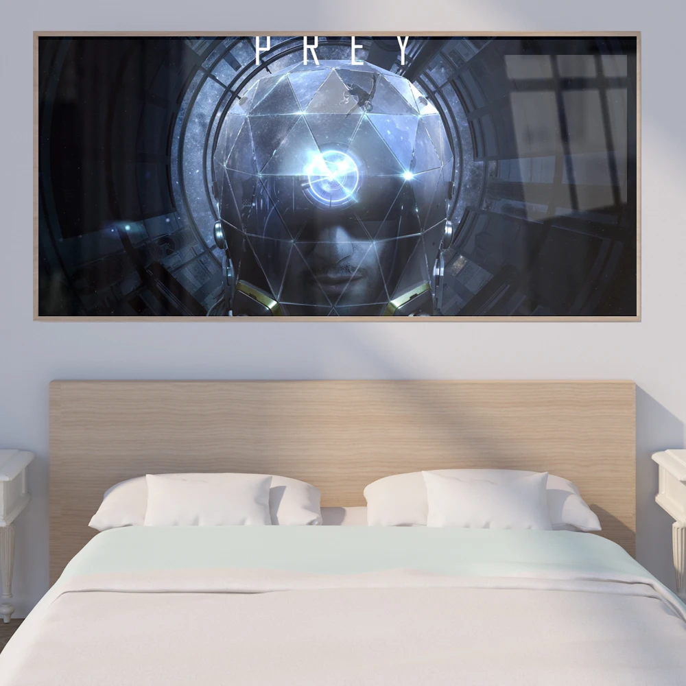 

Animation abstract oil painting face poster art canvas painting living room corridor office home decoration mural