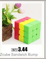 Qiyi Qidi 2x2x2 магический скоростной кубик Карманный головоломка без наклеек Профессиональный скоростной кубик 2х2 образовательные забавные игрушки для детей