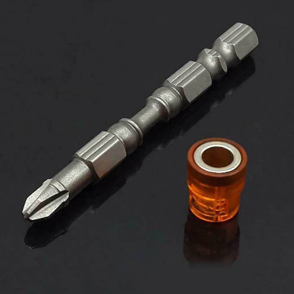 

Colorful Magnetic Alloy Steel Cross Bit Electric Screwdriver Head 65mm Screwdriver Bits Drill Set