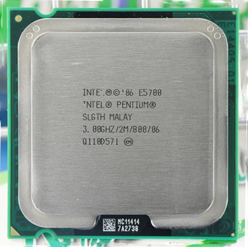 Двухъядерный процессор Intel Pentium E5700 (3 0 ГГц/2 Мб/800 ГГц) разъем 775 Бесплатная