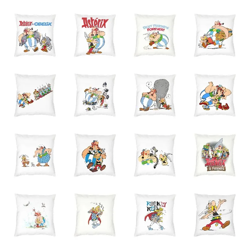 

Наволочка для подушки Asterix и Obelix, 45x45 см