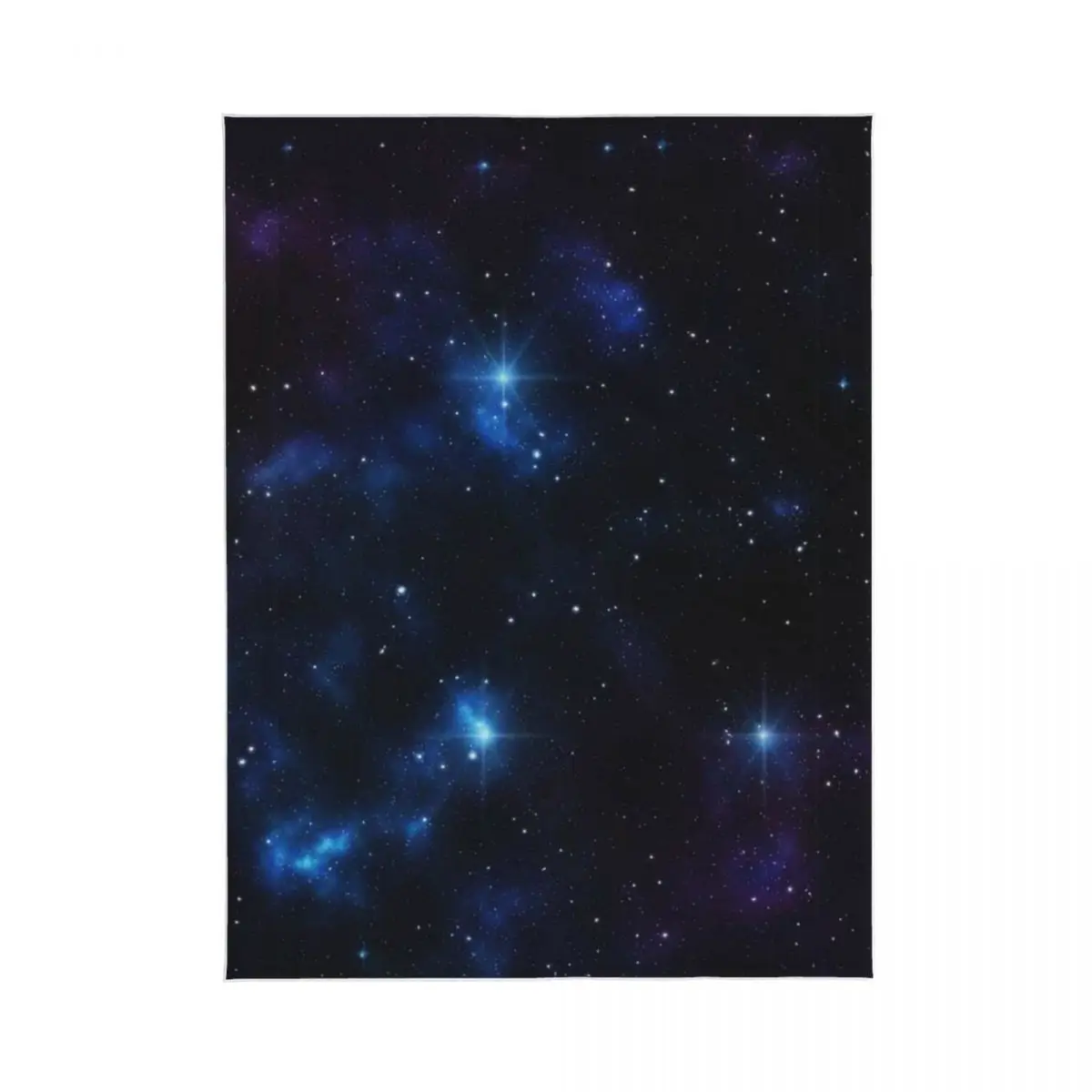 

Starry Galaxy Pet Sleeping Floor Mat Night Sky Soft Fleece For Dog Cat Printed Blankets Keep Warm Pet Supplies Bedding
