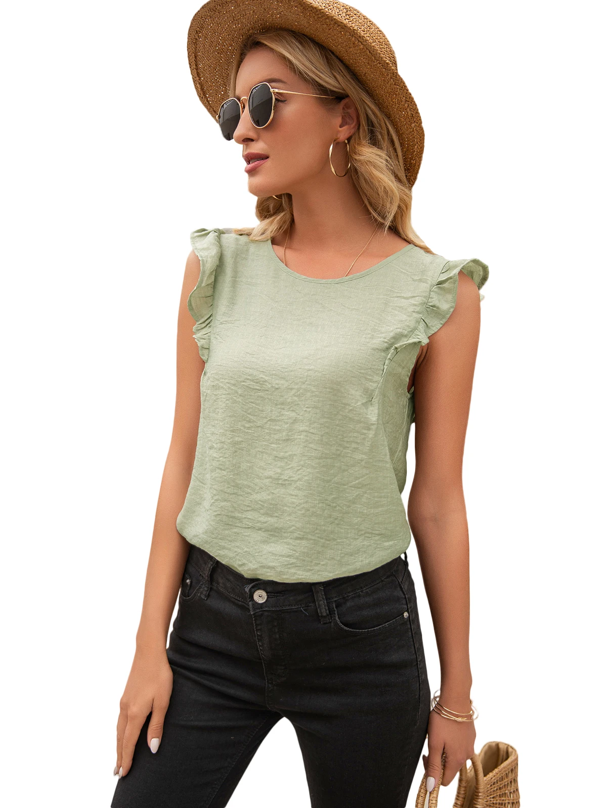 

2021 Fashion T-Shirt Women Model 6138