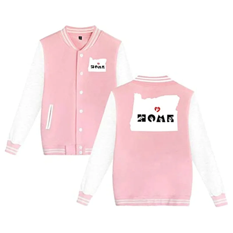 

Unisex Baseball Uniform Jacket Hoodie Sweater Sport Coat Sweatshirt