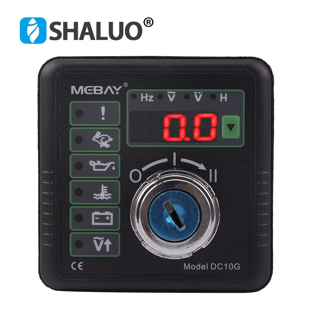 Controlador de Motor Mebay Gerador Diesel Manual Começar Módulo Genset Certificação ce Dc10k Dc10g