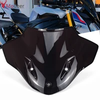 motorcycle double bubble windshield windscreen screen for 2014 2015 2016 2017 2018 2019 2020 2021 bmw s1000r s 1000r 1000 r