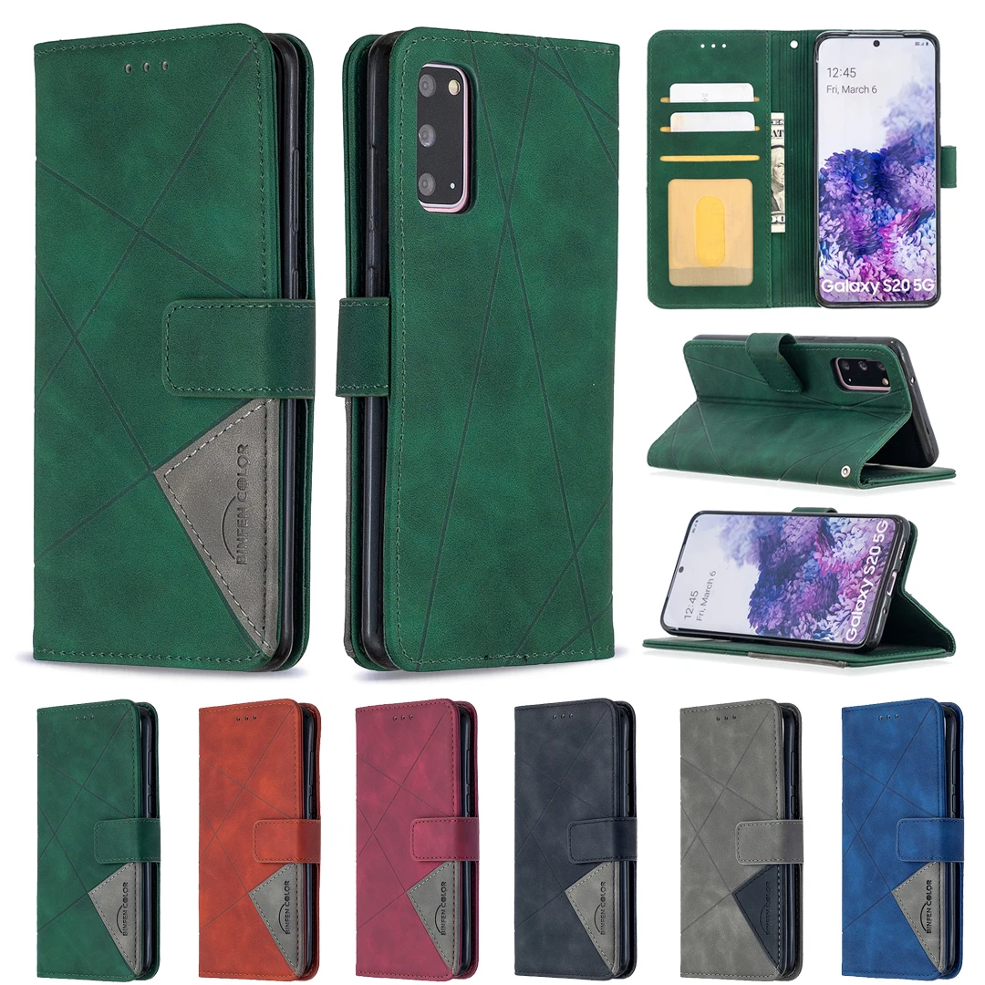 

Wallet Card Slot Flip Leather Case For Samsung Galaxy M52 S22 S21 S20 FE S10 S9 Note 20 10 Plus Pro Ultra Lite M32 M11 M02 Cover