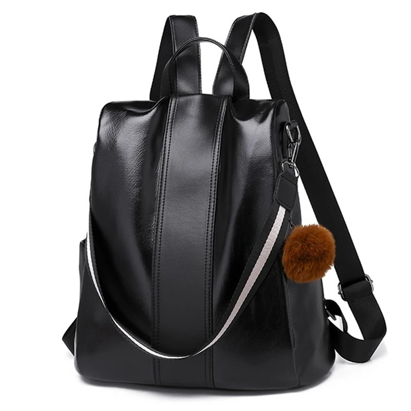 

Women Waterproof anti-theft Leather Backpacks Bags For Girls Female Shoulder Bag Multifunction Traveling Backpack Mochilas