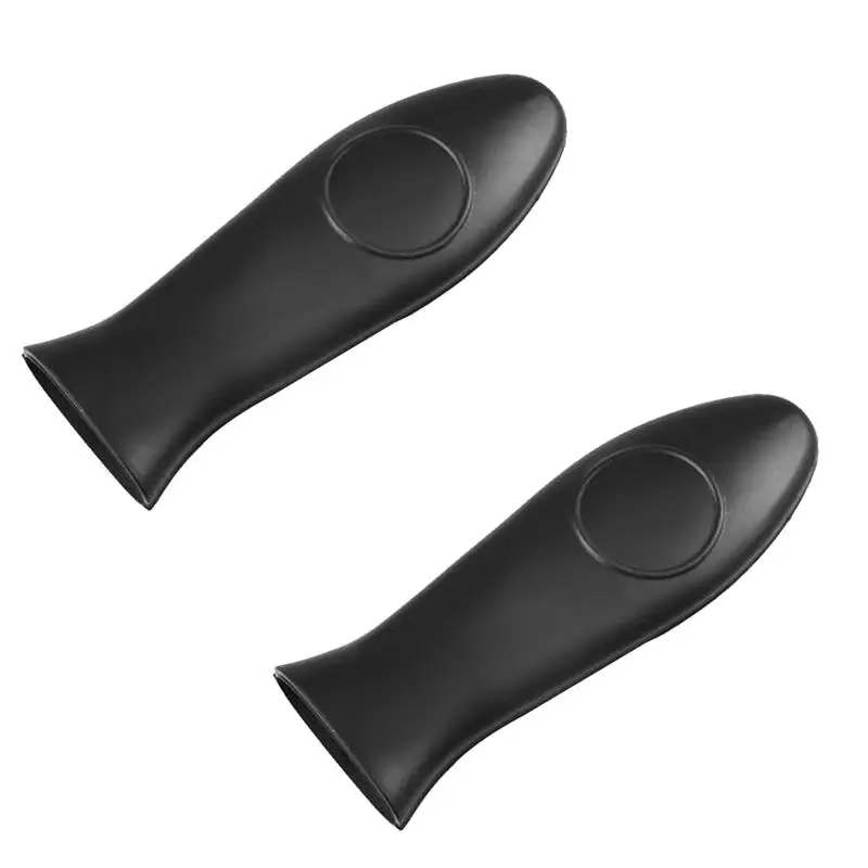 2 шт. кухонные принадлежности утолщенный силиконовый держатель ручки сковорода