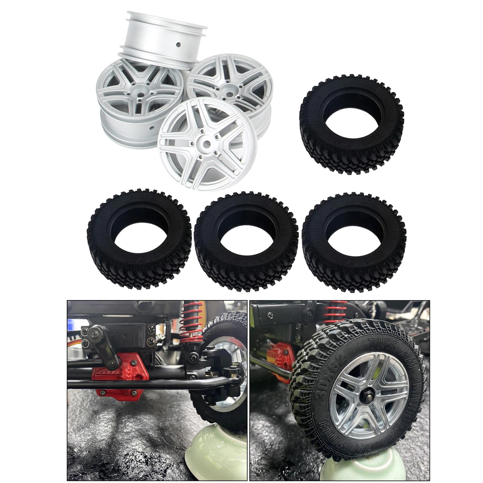 

Metal Wheel Rim for MN86 2.4G RC Truck Hobby Vehicle Replacement Accessories