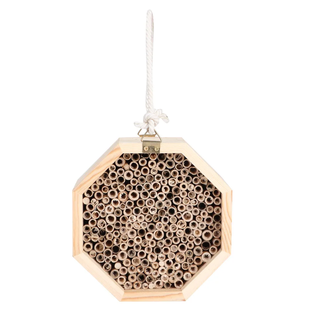 Деревянный домик для насекомых пчелиный деревянное гнездо - Цена: 935,71 руб.