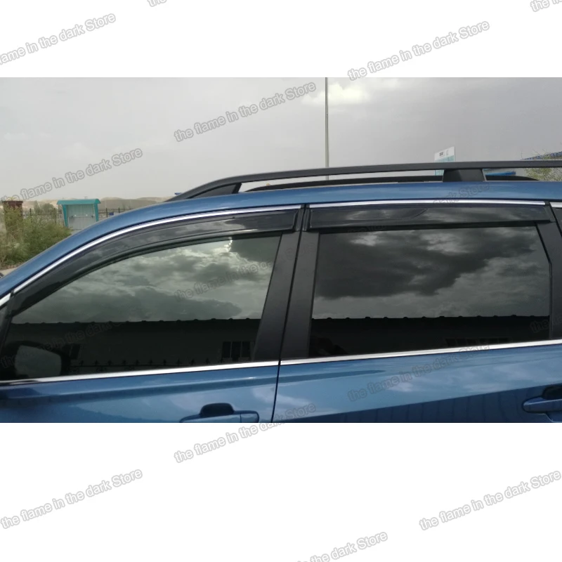 Акриловый автомобильный козырек для окна и двери защита от дождя subaru forester 2019 2020