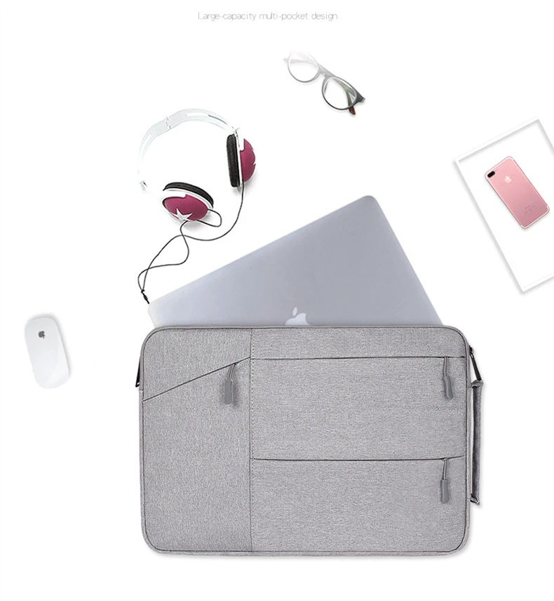 Сумка для ноутбука Macbook Air 11 1" Pro retina 12 14 15 15,6 дюймов чехол для ноутбука чехол для планшета Xiaomi Air hp Dell
