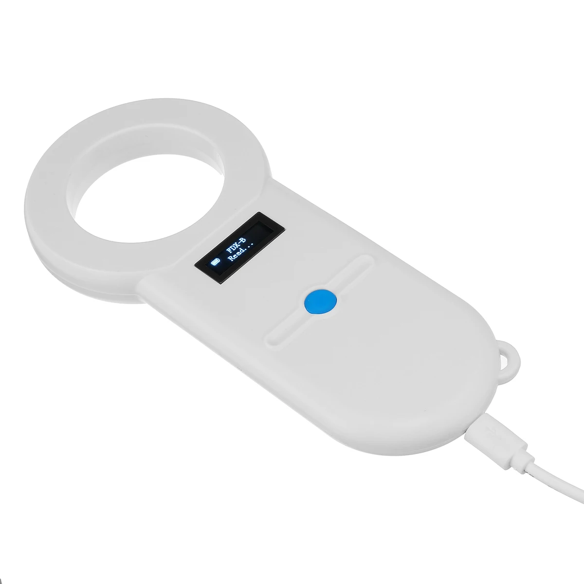 OLED Display Pet Scanner ISO11784/5 Animal ID Reader Chip Transponder USB RFID Handheld Microchip For Dog Cats Horse |