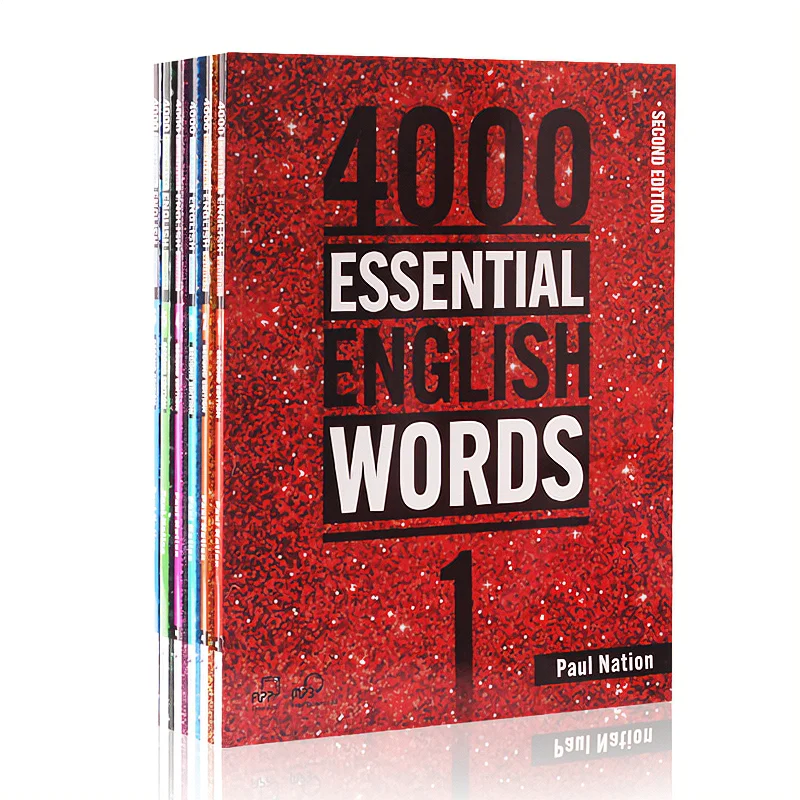 6 Книги% 2FSet 4000 Essential Английский Слова Уровень 1-6 IELTS% 2C SAT Core Words Английский Словарь Книга