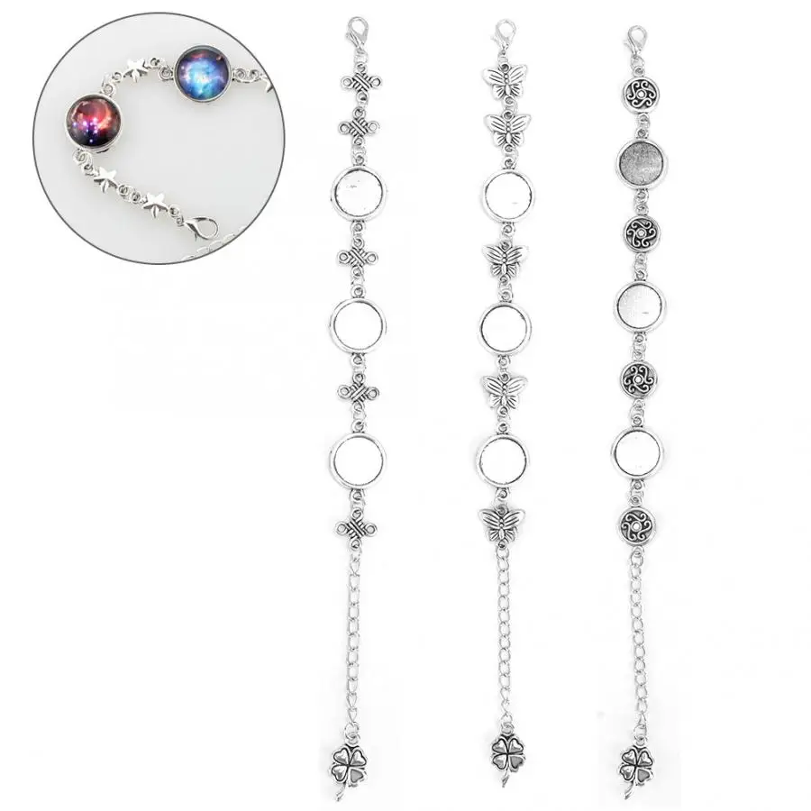 Сделай Сам винтажный Регулируемый полуфабрикат браслет делая ювелирные