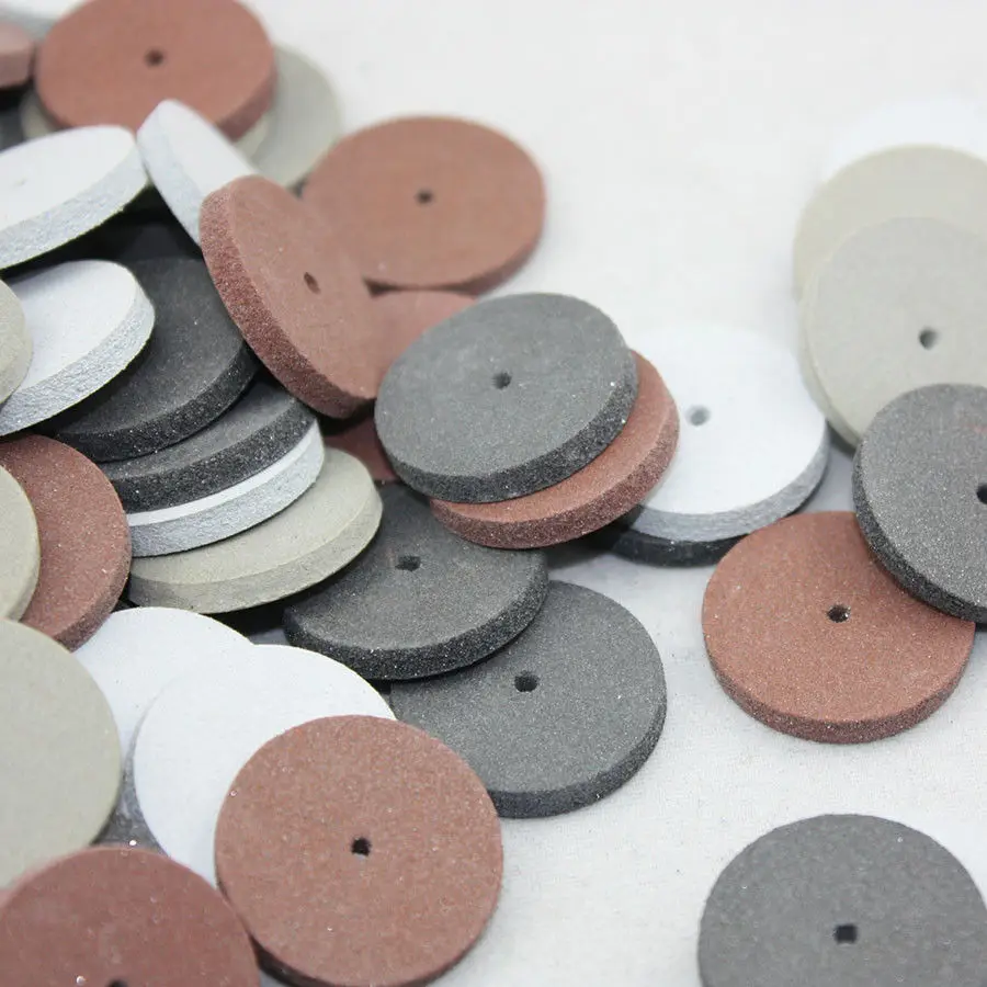 200 шт Смешанные силиконовой резины полирующими колесами для стоматологические