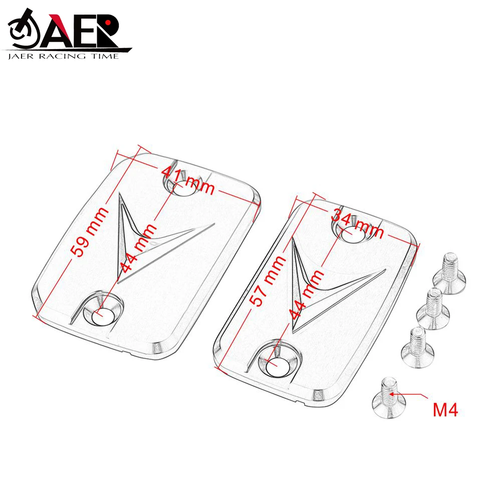 

For KYMCO AK 550 AK550 2017 2018 Motorcycle Front Clutch Brake Fluid Reservoir Cover Cap