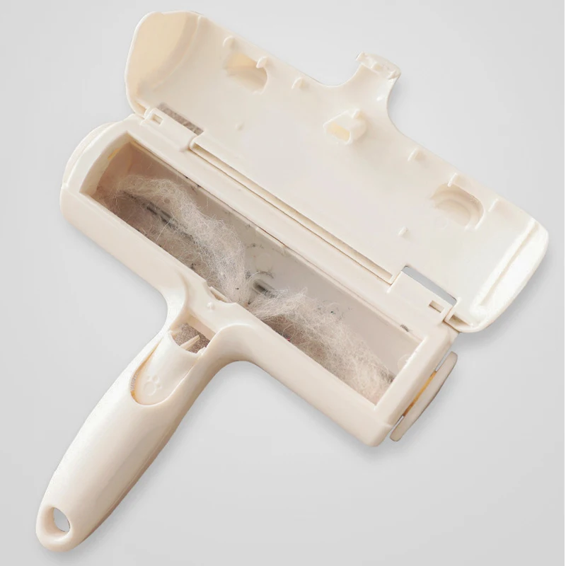 

2 Way Pet Hair Remover Lint Roller Dog Cat Puppy Cleaning Brush Dog Cat Hair Carpet Cleaner Brushes Pet Products