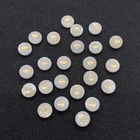 10pcs love heart natural freshwater shell round bead 8mm shell spacer beads for jewelry making diy necklace bracelet accessories