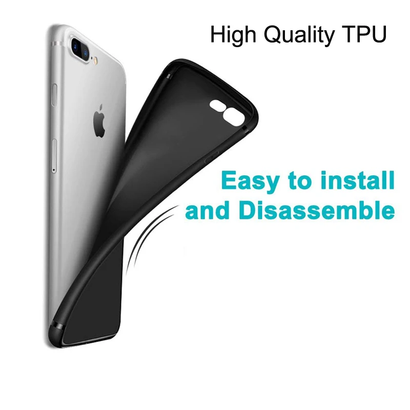 Oppselve чехол для телефона iPhone 8 7 6 s Plus роскошный мягкий силиконовый из ТПУ Apple Coque Funda