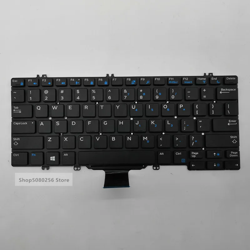 (99% новинка) английская клавиатура для DELL Latitude E7280 5280 E7285 E5285 с клавиатурой