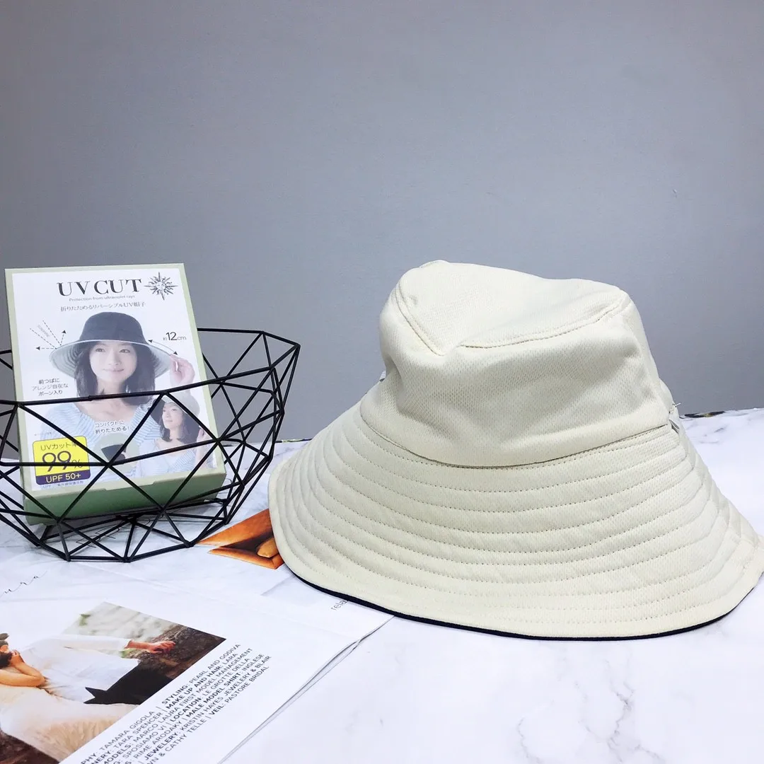 

Double-Sided Available Durable Radiation Protection Sunscreen Cap Daily Casual Outdoor Vacation Striped Cap Free Shipping
