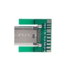Разъем USB 3,1 Type C Female, разъем SMT Type с печатной платой DIY 24pin