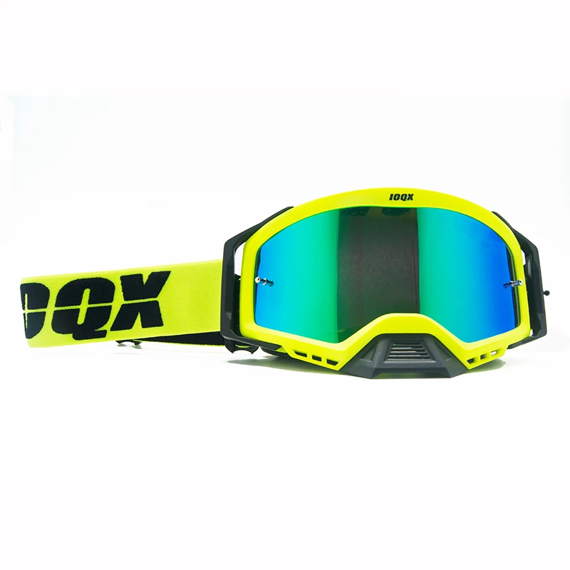 Ветрозащитные мотоциклетные очки IOQX, защитные очки для мотокросса, Винтажные Солнцезащитные очки для велоспорта, езды на мотоцикле