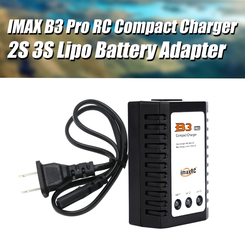 Оригинальное Компактное зарядное устройство IMAX B3 Pro RC для 2S 3S 7 4 В 11 1 литий