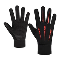 autumn winter mens gloves touch screen non slip outdoor skin friendly cycling waterproof sports soft warm male gloves