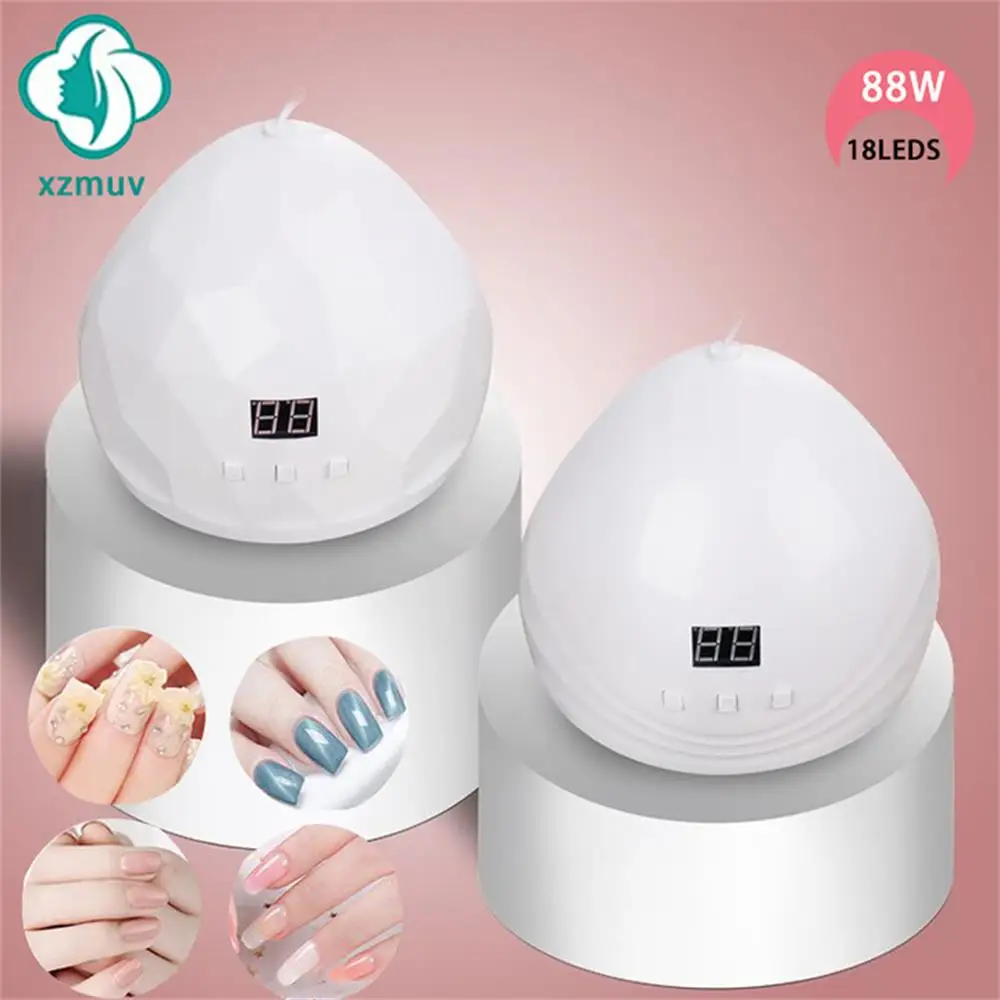 

Портативная УФ-лампа XZMUV с USB для маникюра, сушилка для гель-лака для ногтей, быстрое высыхание, автоматический датчик, инструменты для маник...