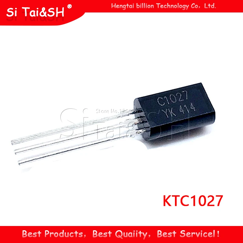 10pcs/lot KTC1027 C1027-Y C1027 TO-92L NPN transistor new original | Электронные компоненты и принадлежности