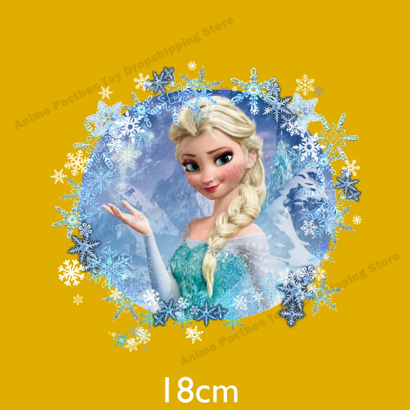 Аппликации из мультфильма Холодное сердце Эльза Анна Олаф нашивки для одежды