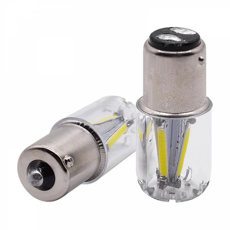 

2PCS 1156/1157LED P21W 4LED COB Car Tail Bulb Brake LED Lights Reverse Lamp Daytime Running Signal Light Auto Safety Accessories