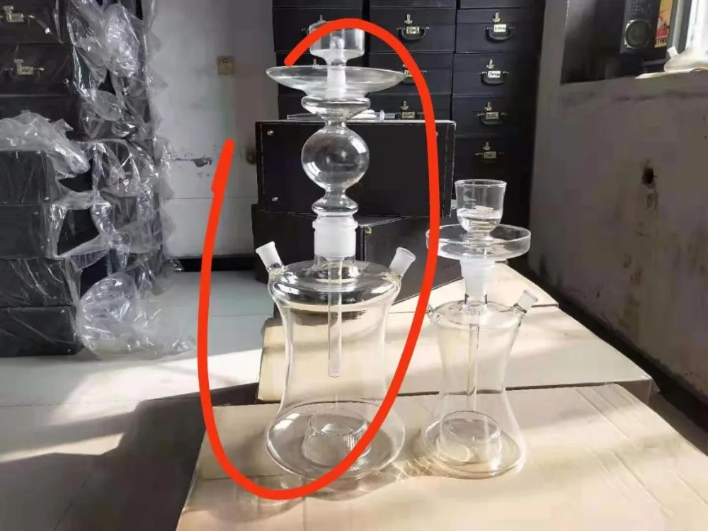 Полный набор кальян для табака наргильный Sheesha аксессуары со светодиодной подсветкой Narghile стеклянная колба кальян Бонг для курения