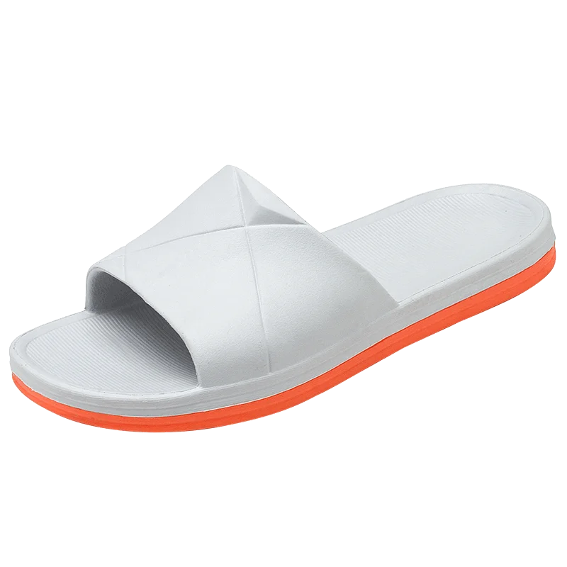 

The new summer anti slip one word flop home beach shoes men's and women's slippers