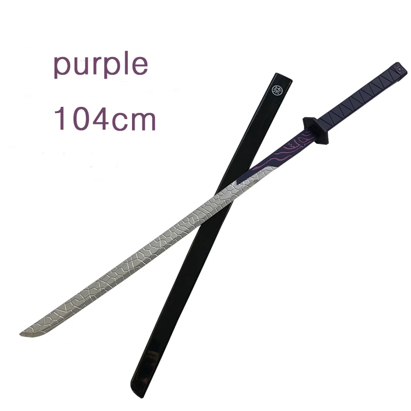 Anime Assassin's Scissor Seven Cosplay PU Magic Sword Weapon Five Six Seven Killer Weapon for Cosplay Anime Ninja Knife 104cm