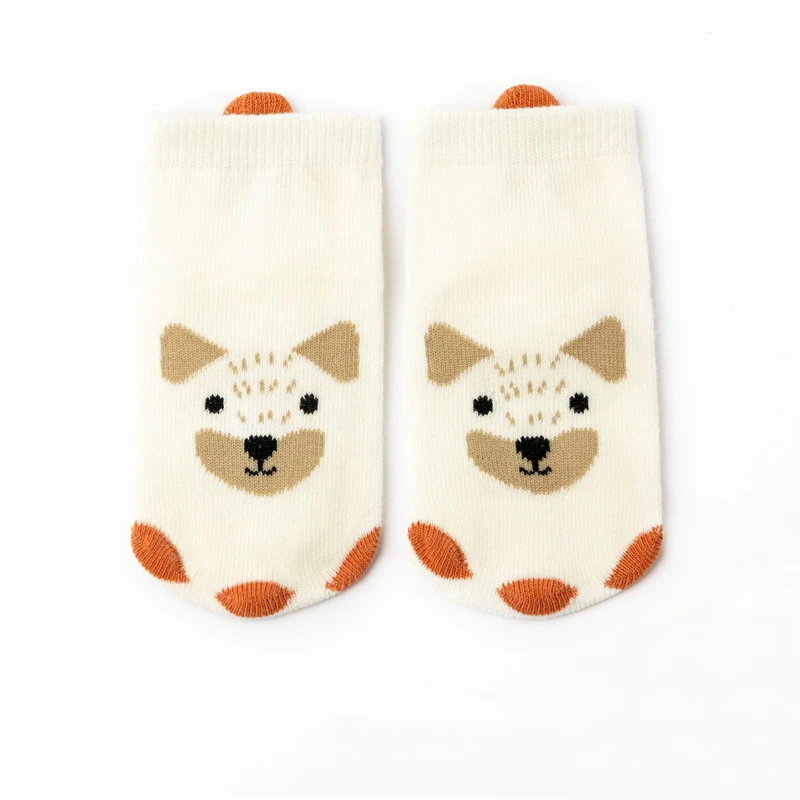 

Spring Summer Cotton Baby Girls Socks Newborn Cartoon Paw Baby Sock Infant Kids Boy Home Socks Anti Slip Floor Sock Shoes Autumn