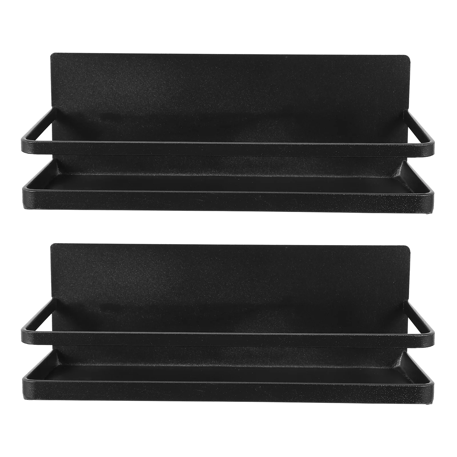 

2pcs Iron Magnetic Rack Kitchen Fridge Side Organizer Storage Rack Wall Hanger