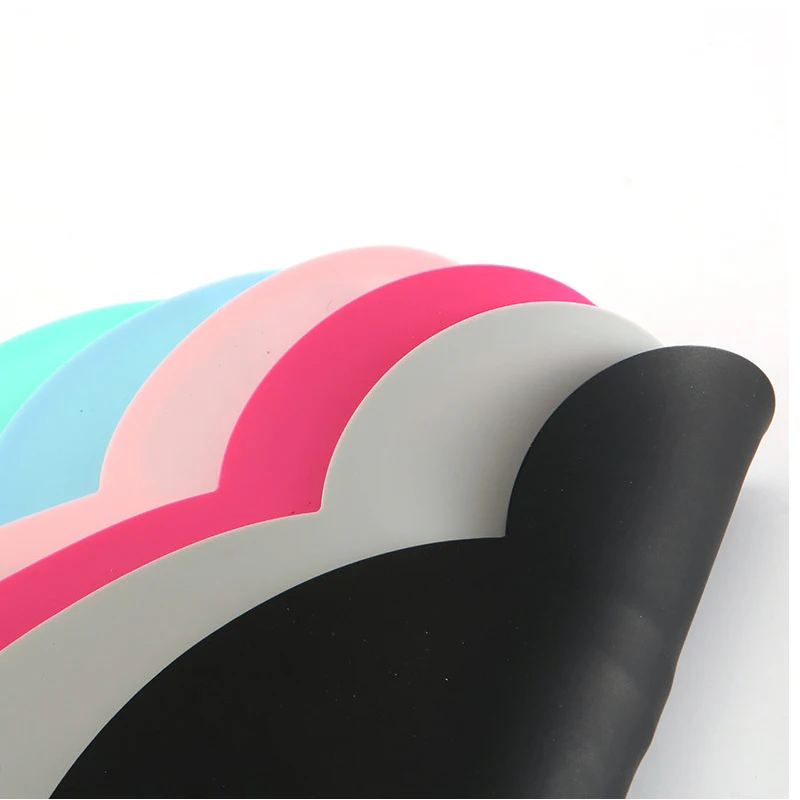 Водонепроницаемый коврик для питомцев однотонный силиконовый миска кормления