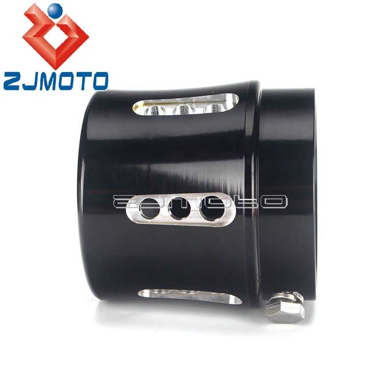 Алюминиевая наконечник выхлопной трубы с ЧПУ 2 5 дюйма прямая выхлопная труба