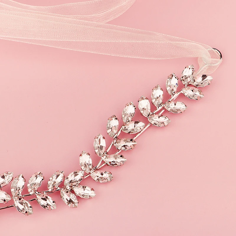 Женские ободки с кристаллами ручной работы аксессуары для волос свадебные