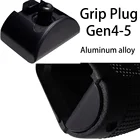 Тактический охотничий пистолет glock17, Алюминиевая Вставка Glock Grip Gen 4-5 17 19 22 23 24 32 34 35, черный