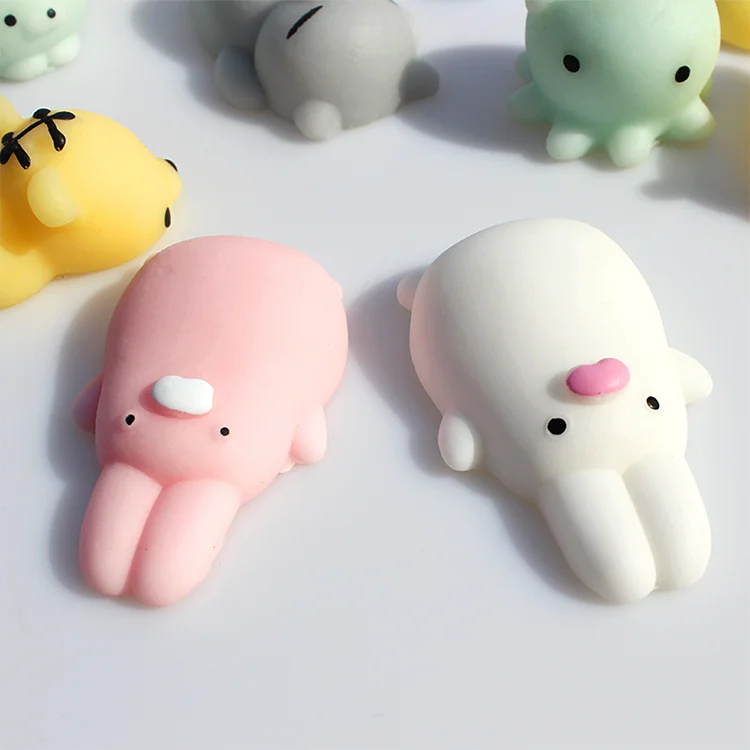 

10Pcs All Different Cute Mochi Squishy Cat Slow Rising Squeeze Healing Fun Kids Kawaii Kids Adult Toy Stress Reliever Decor GYH