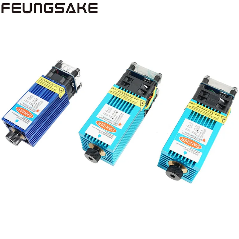 Лазерный модуль с ЧПУ для лазерной гравировки фокусируемая линза мощность 15 Вт 3