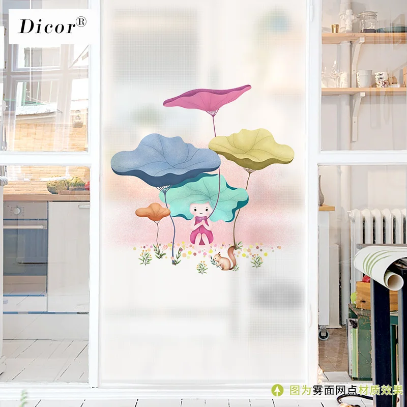 Наклейка на окна с героями мультфильмов от бренда Heidi Dicor для гостиной спальни