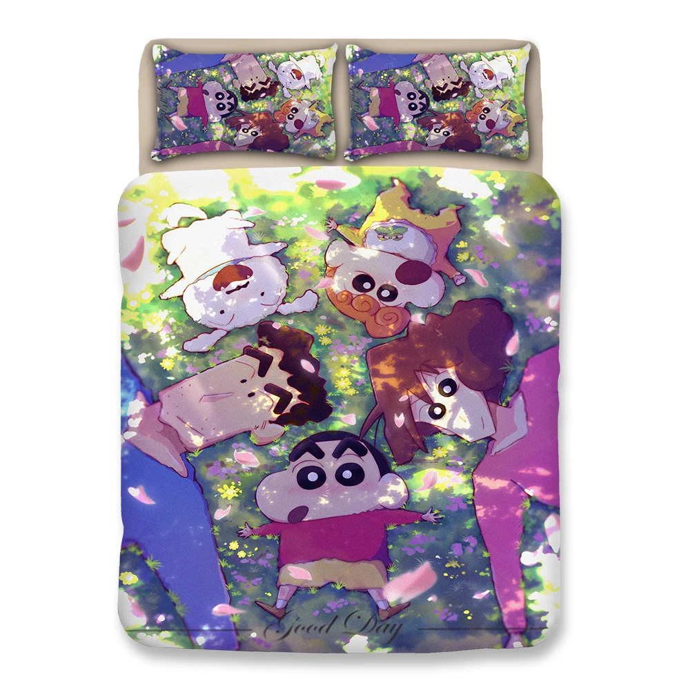 Одеяло/покрывало LLANCL с рисунком японского Аниме Crayon Shin-chan для взрослых спальни 3