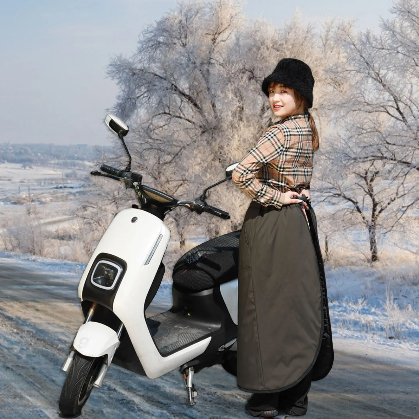 

Leg Cover For Motorcycle Blanket Knee Warmer Rain Wind Protection Windproof Warm Cold resistant Apron Cover for Motorcycle