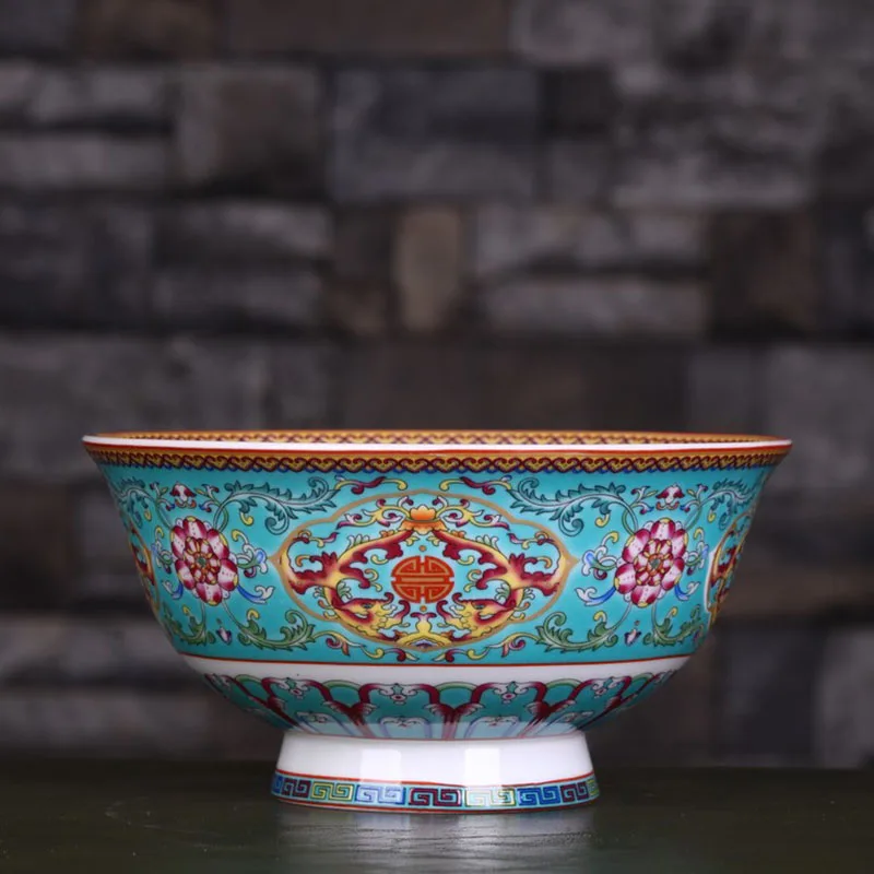 4 5 дюймовая Керамическая маленькая чаша для риса китайские костяные миски